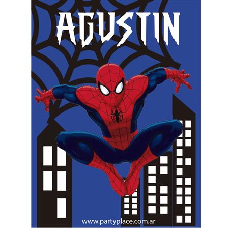 Stickers grandes Hombre Araña 16u Pers